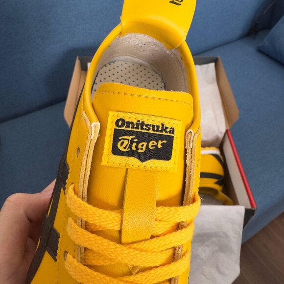Unisex Onitsuka /Tiger MEXICO 66 YELLOW/BLACK Sneaker Athletic - Picture 4 of 7